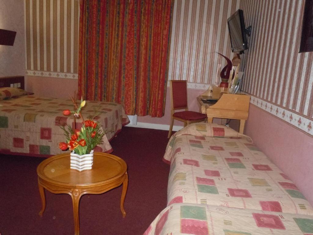 Hotel La Croix Blanche Montrichard Pokoj fotografie
